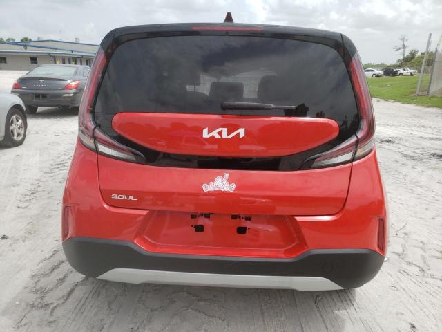 KNDJ23AU2P7213132 - 2023 KIA SOUL LX RED photo 6