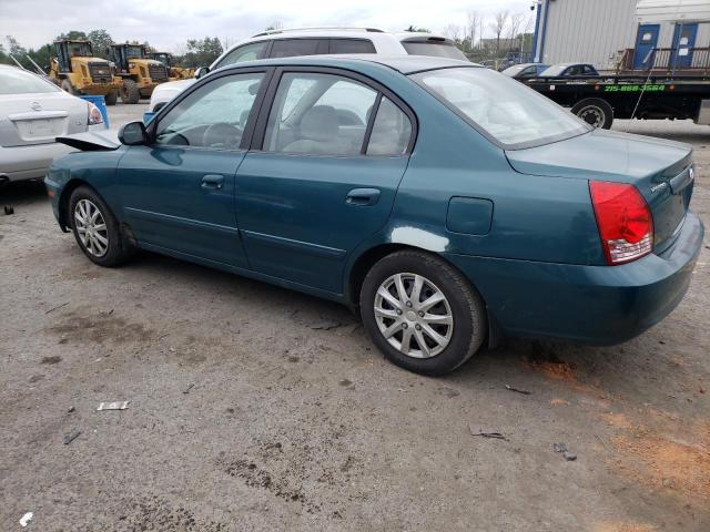 KMHDN46D96U214969 - 2006 HYUNDAI ELANTRA GLS BLUE photo 2