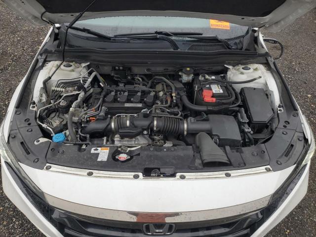 1HGCV1F31KA066142 - 2019 HONDA ACCORD SPORT أبيض صورة 11