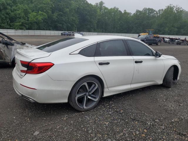 1HGCV1F31KA066142 - 2019 HONDA ACCORD SPORT أبيض صورة 3