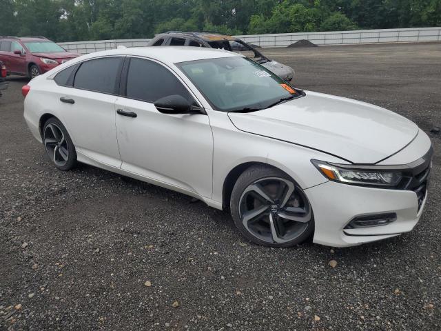 1HGCV1F31KA066142 - 2019 HONDA ACCORD SPORT أبيض صورة 4