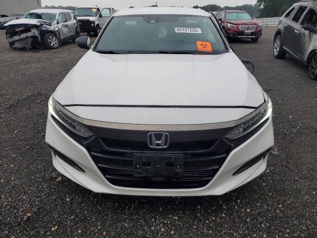 1HGCV1F31KA066142 - 2019 HONDA ACCORD SPORT أبيض صورة 5
