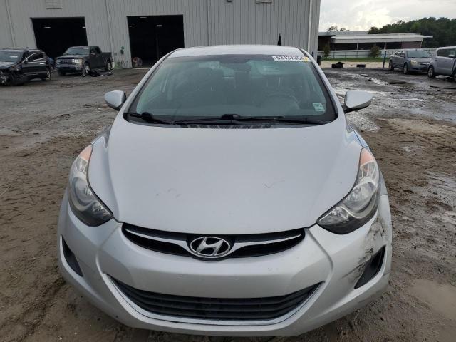 KMHDH4AE4DU719175 - 2013 HYUNDAI ELANTRA GLS SILVER photo 5