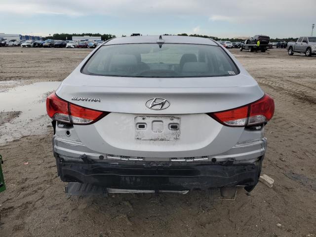 KMHDH4AE4DU719175 - 2013 HYUNDAI ELANTRA GLS SILVER photo 6