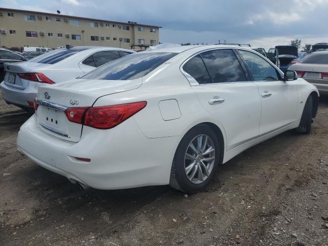 JN1CV7APXHM641778 - 2017 INFINITI Q50 BASE WHITE photo 3