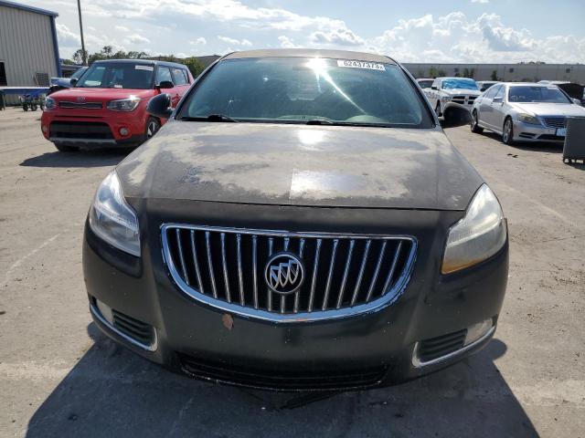 W04GV5EV4B1087295 - 2011 BUICK REGAL CXL BLACK photo 5