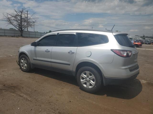 1GNKVFED6HJ279704 - 2017 CHEVROLET TRAVERSE LS SILVER photo 2