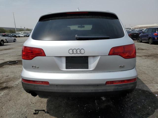 WA1BY74L08D029656 - 2008 AUDI Q7 3.6 QUATTRO PREMIUM SILVER photo 6