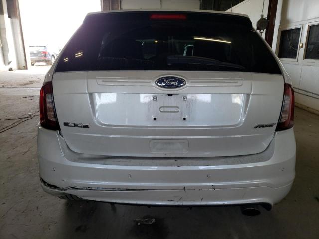 2FMDK3AK3DBB90762 - 2013 FORD EDGE SPORT WHITE photo 6