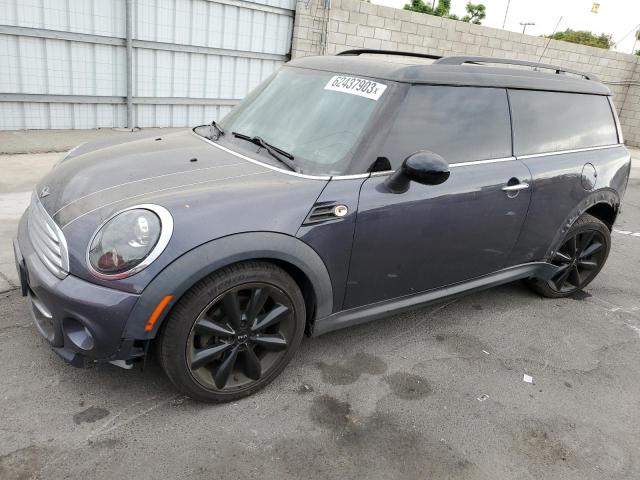 WMWZF3C53CT189466 - 2012 MINI COOPER CLUBMAN BLUE photo 1