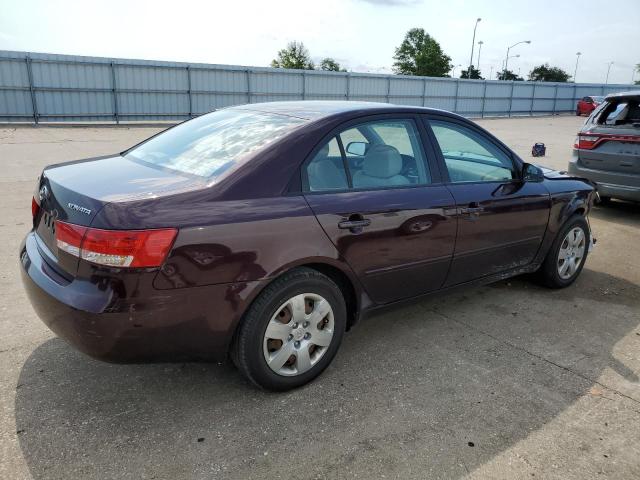 5NPET46C66H060673 - 2006 HYUNDAI SONATA GL BURGUNDY photo 3