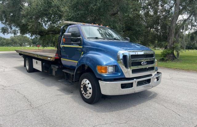 3FRWF6FC4BV145567 - 2011 FORD F650 SUPER DUTY BLUE photo 1