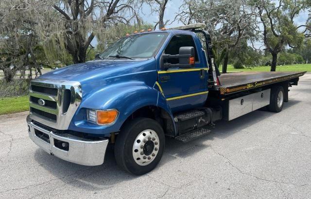 3FRWF6FC4BV145567 - 2011 FORD F650 SUPER DUTY BLUE photo 2