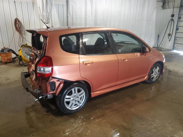JHMGD38667S055451 - 2007 HONDA FIT S 橙色 照片 3