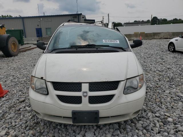 2B8GT54L51R207137 - 2001 DODGE GRAND CARA ES WHITE photo 5