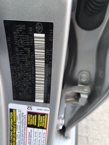 4T1G11AK9PU751761 - 2023 TOYOTA CAMRY SE NIGHT SHADE SILVER photo 12