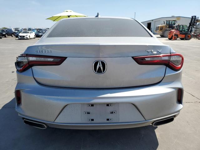 19UUB5F30MA004772 - 2021 ACURA TLX SILVER photo 6