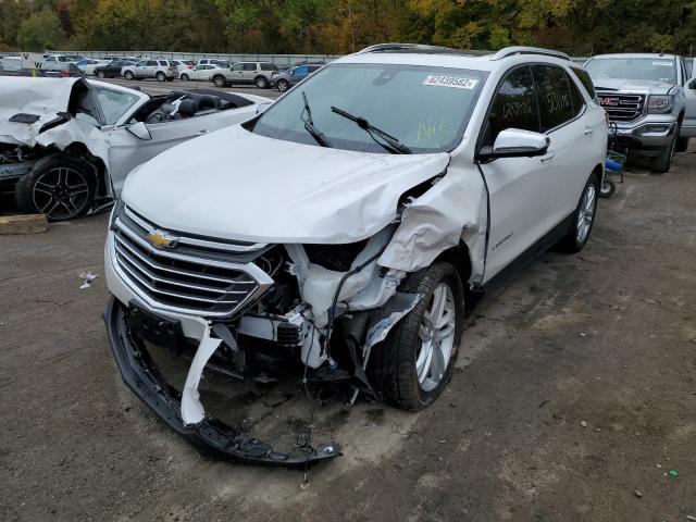 2GNAXYEX4L6175522 - 2020 CHEVROLET EQUINOX PREMIER WHITE photo 2