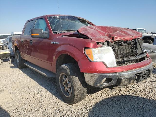 1FTFW1EVXAKC36809 - 2010 FORD F150 SUPERCREW RED photo 4