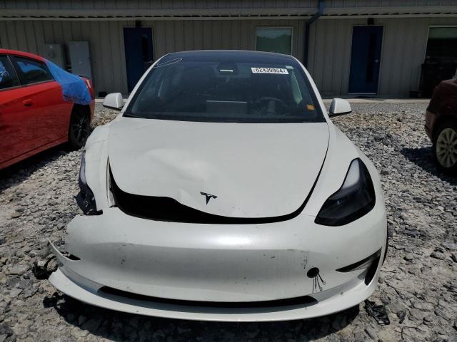 5YJ3E1EA3MF955517 - 2021 TESLA MODEL 3 WHITE photo 5