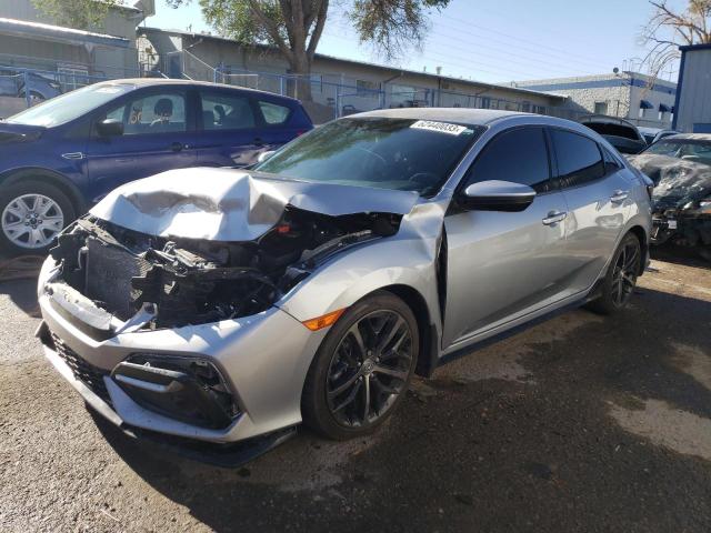 SHHFK7H41LU201429 - 2020 HONDA CIVIC SPORT 银色 照片 1