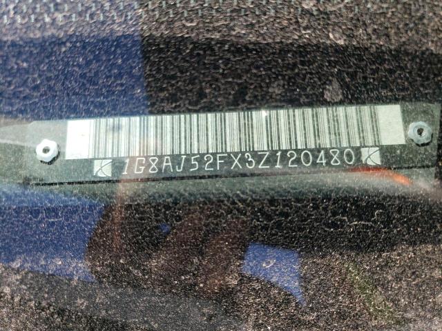 1G8AJ52FX3Z120480 - 2003 SATURN ION LEVEL 2 灰色 照片 12