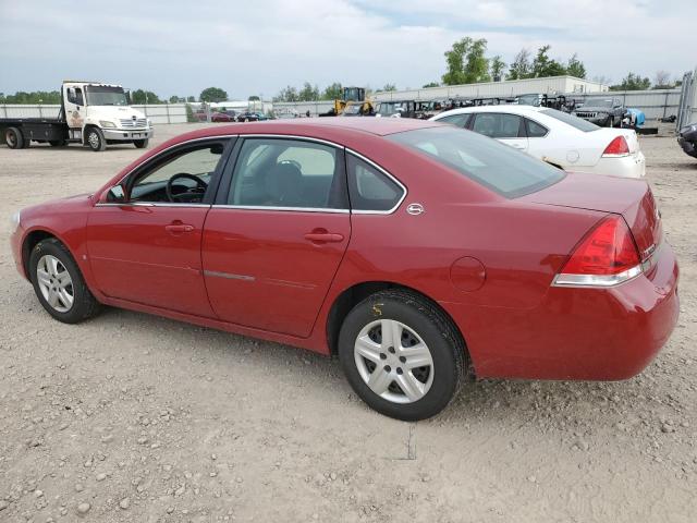 2G1WB58N489115972 - 2008 CHEVROLET IMPALA LS RED photo 2