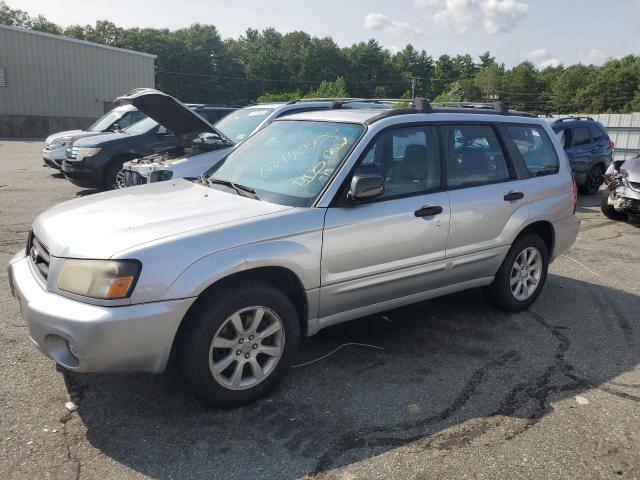 JF1SG65615H721625 - 2005 SUBARU FORESTER 2.5XS SILVER photo 1
