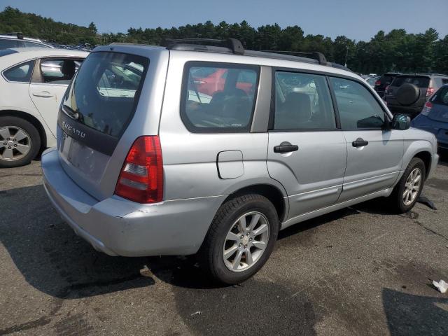 JF1SG65615H721625 - 2005 SUBARU FORESTER 2.5XS SILVER photo 3
