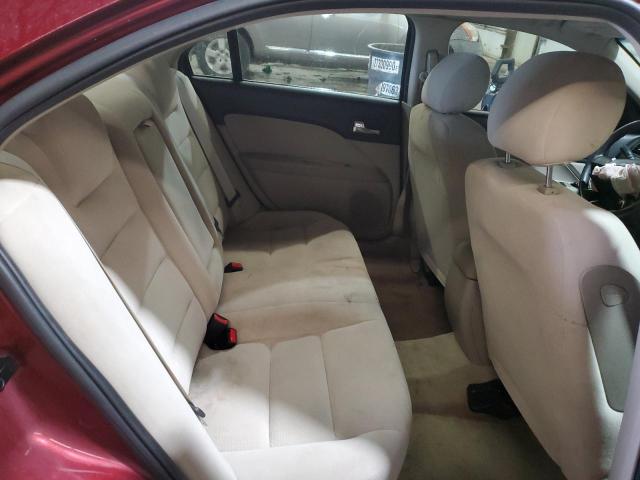 3FAHP06Z77R143287 - 2007 FORD FUSION S BURGUNDY photo 10