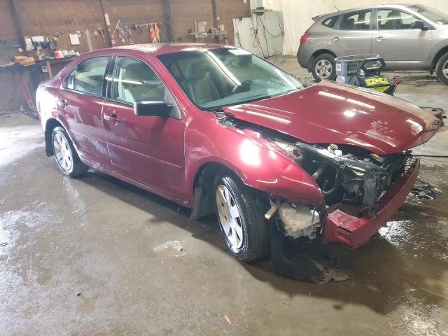 3FAHP06Z77R143287 - 2007 FORD FUSION S BURGUNDY photo 4