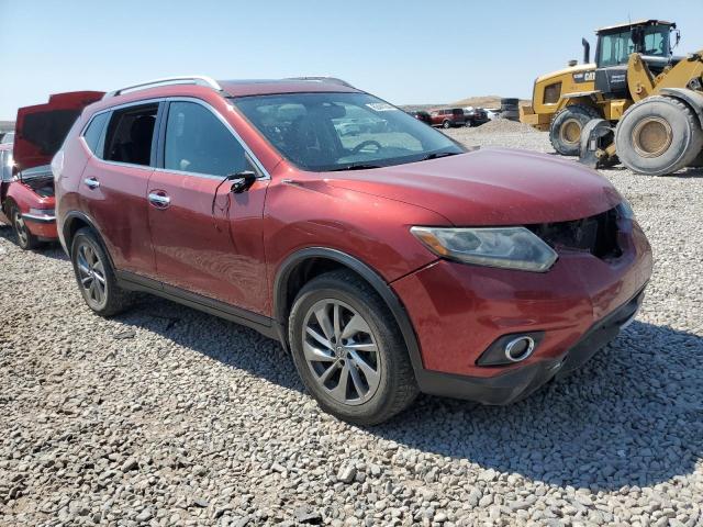 5N1AT2MV3FC837969 - 2015 NISSAN ROGUE S RED photo 4