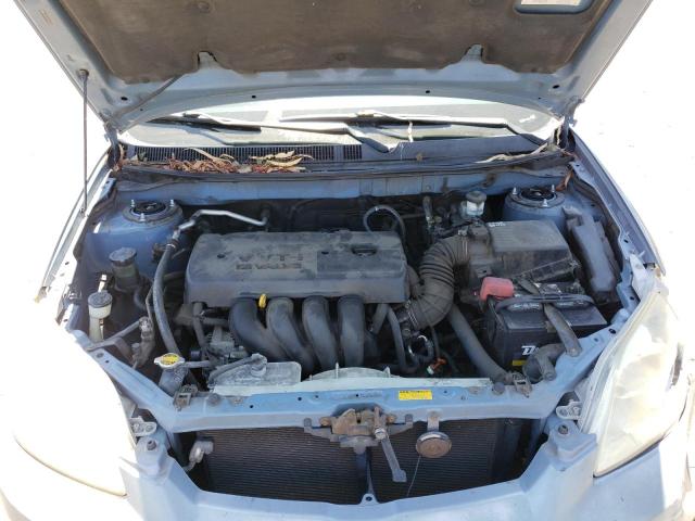 2T1KR32E35C451610 - 2005 TOYOTA COROLLA MA XR BLUE photo 11