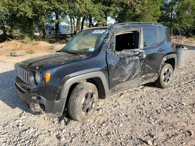 ZACCJBAB5HPG63687 - 2017 JEEP RENEGADE SPORT BLACK photo 1