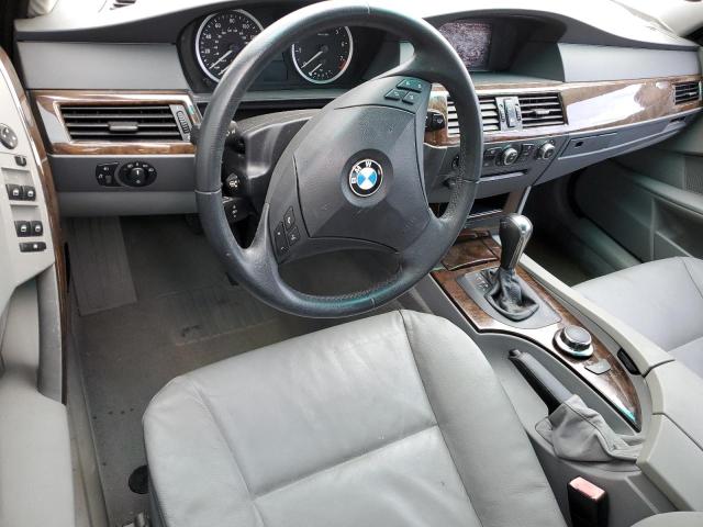 WBANE535X7CW59673 - 2007 BMW 525 I SILVER photo 8