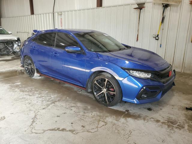 SHHFK7H43LU421266 - 2020 HONDA CIVIC SPORT BLUE photo 4