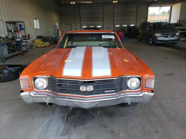 1D37J2R535939 - 1972 CHEVROLET MALIBU ALL 橙色 照片 5