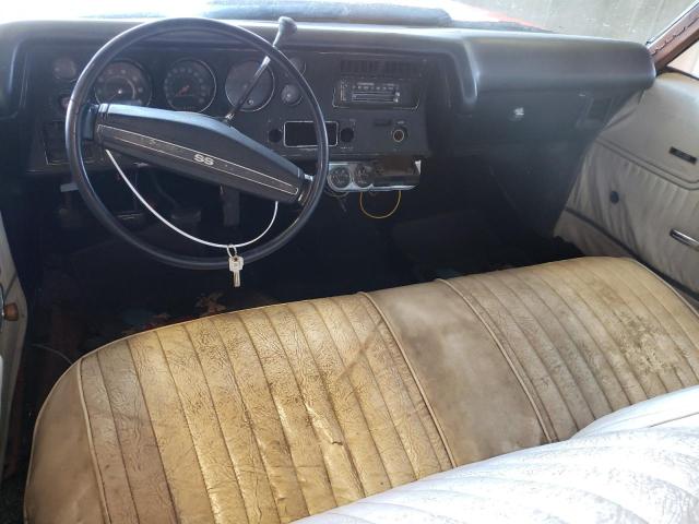 1D37J2R535939 - 1972 CHEVROLET MALIBU ALL 橙色 照片 8