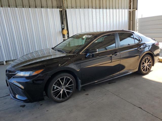 4T1G11AK6PU746128 - 2023 TOYOTA CAMRY SE NIGHT SHADE BLACK photo 1