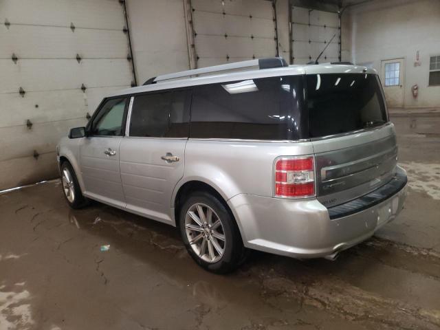 2FMHK6D8XFBA14202 - 2015 FORD FLEX LIMITED SILVER photo 2