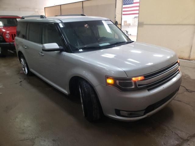 2FMHK6D8XFBA14202 - 2015 FORD FLEX LIMITED SILVER photo 4