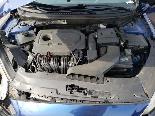 5NPE34AF1KH745420 - 2019 HYUNDAI SONATA LIMITED BLUE photo 11