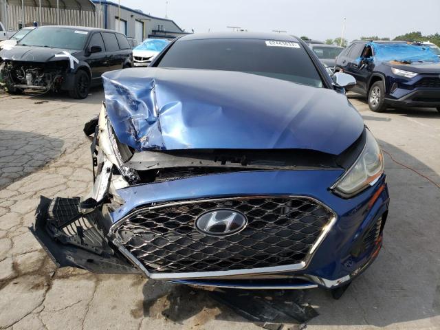 5NPE34AF1KH745420 - 2019 HYUNDAI SONATA LIMITED BLUE photo 5