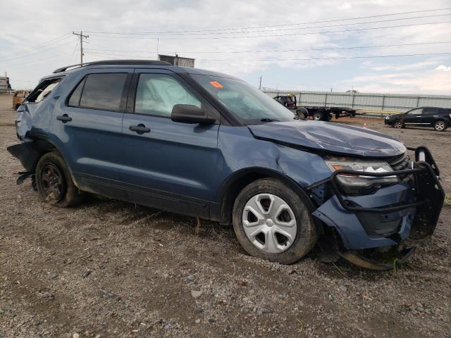 1FM5K8ARXGGB13253 - 2016 FORD EXPLORER POLICE INTERCEPTOR 蓝色 照片 4
