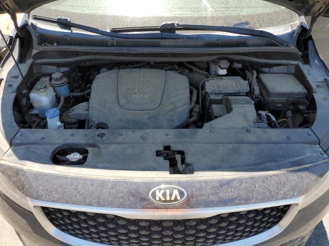 KNDMB5C14H6233210 - 2017 KIA SEDONA LX CHARCOAL photo 12