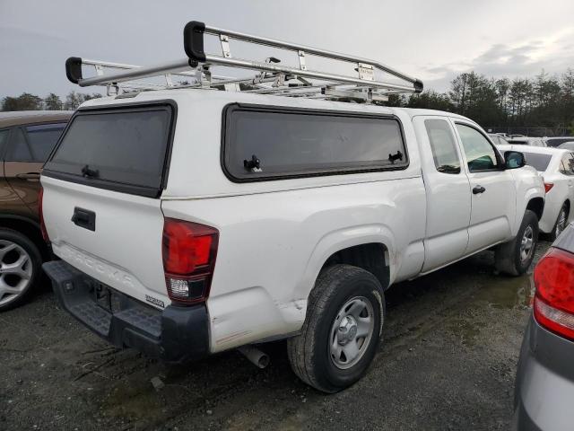 5TFRX5GN4JX118594 - 2018 TOYOTA TACOMA ACCESS CAB WHITE photo 3