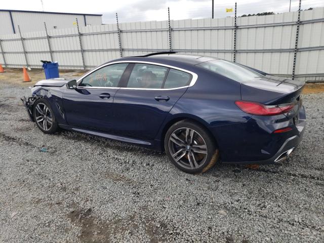 WBAGV8C05NCJ84123 - 2022 BMW M850XI BLUE photo 2