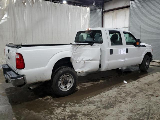 1FT7W2A63FED48205 - 2015 FORD F250 SUPER DUTY WHITE photo 3