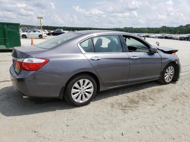 1HGCR3F88DA036344 - 2013 HONDA ACCORD EXL GRAY photo 3