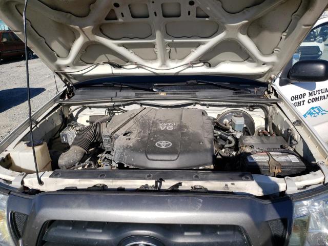 5TEUU42NX7Z367570 - 2007 TOYOTA TACOMA ACCESS CAB თეთრი ფოტო 11